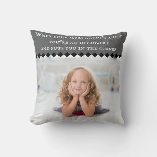 Introvert Meme Throw Pillow