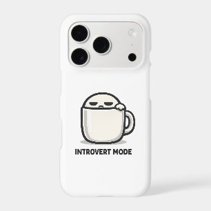 Introvert Mode On - Cute Tired Character Coffee Mu