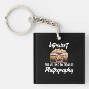 Introvert Photography Key Ring