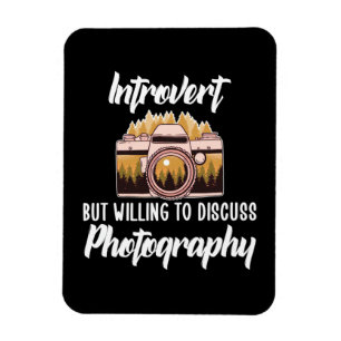 Introvert Photography Magnet