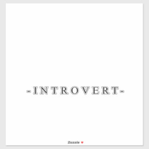 Introvert please keep away