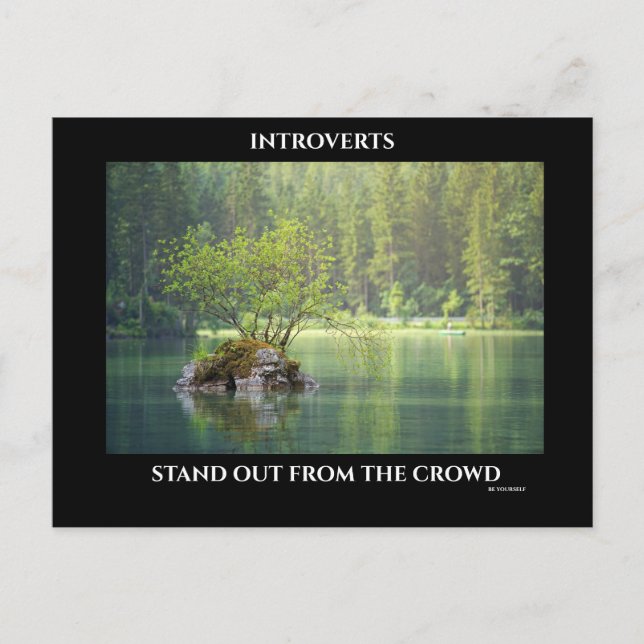 INTROVERT POSTCARD (Front)