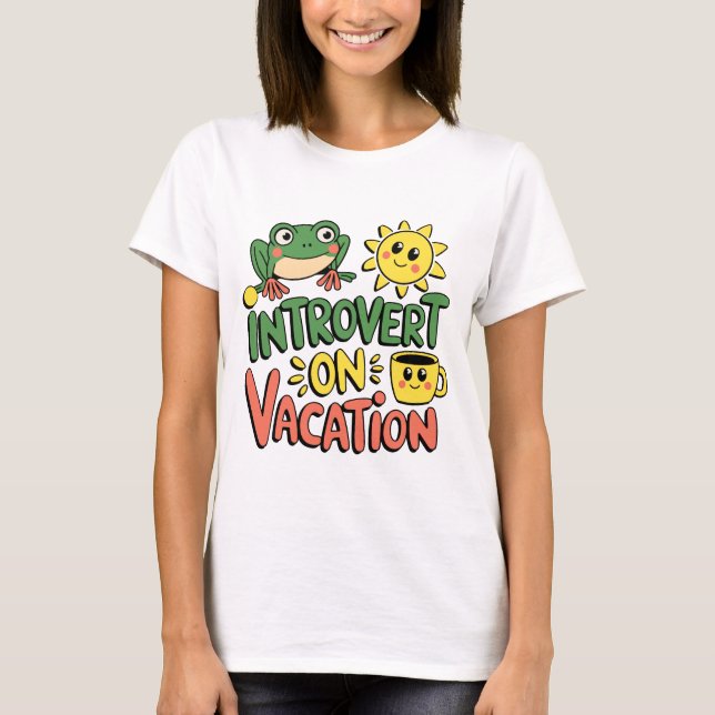 Introvert Sunshine Break Women's  T-Shirt (Front)
