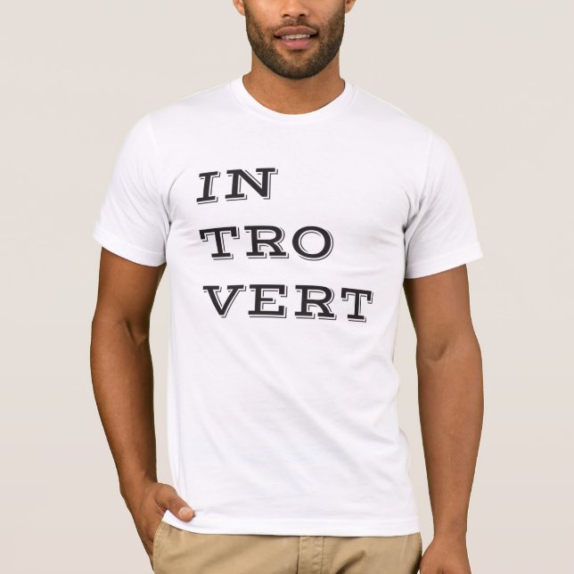 Introvert T-shirt (Front)