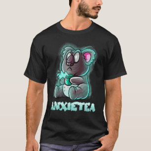 Introvert Tea Nerd Koala Bear Geek Tea Cup Book R T-Shirt