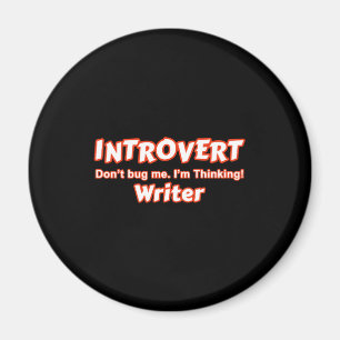 Introvert Writer Magnet