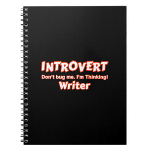 Introvert Writer Notebook