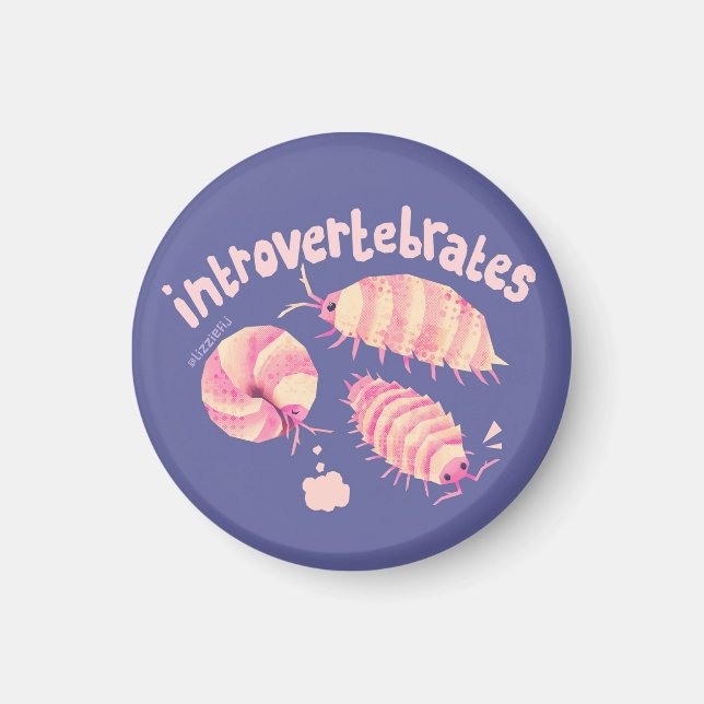 Introvertebrates isopods magnet (Front)