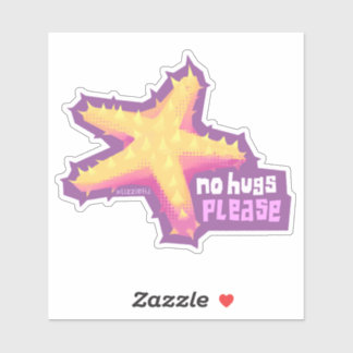 Introvertebrates starfish - medium sticker