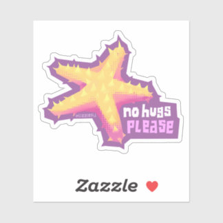 Introvertebrates starfish - small sticker