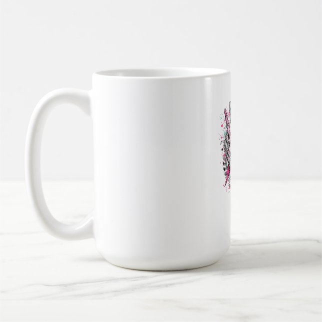 Introverted Antisocial Mentally Spicy Skeleton Coffee Mug (Left)