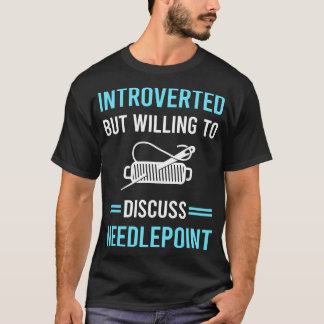 Introverted Canvas Work T-Shirt