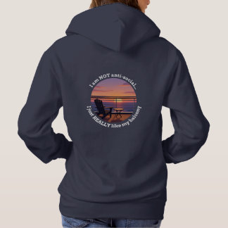Introverted Cruiser Balcony Hoodie