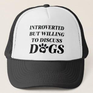 Introverted Dogs Trucker Hat