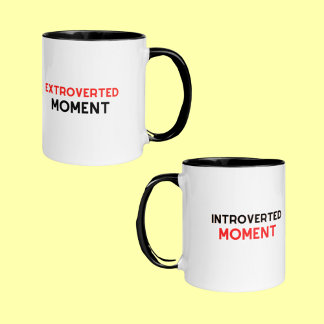 Introverted Extroverted Moment Mug