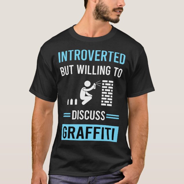 Introverted Graffiti T-Shirt (Front)
