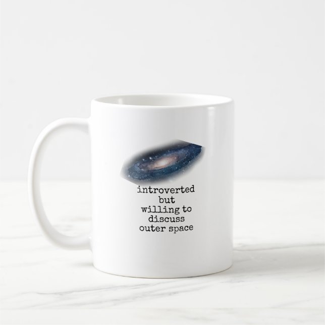 Introverted Outer Space Mug (Left)