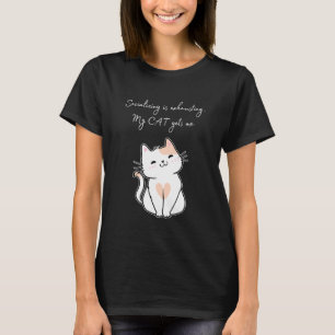 Introverts Unite Separately Cat Lover-Funny Anti-S T-Shirt