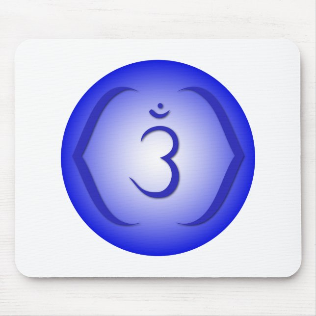 Intuition Chakra - Ajna Mouse Pad (Front)