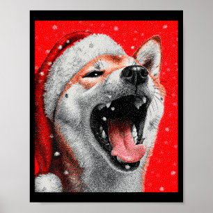Inu Shiba Trendy Poster