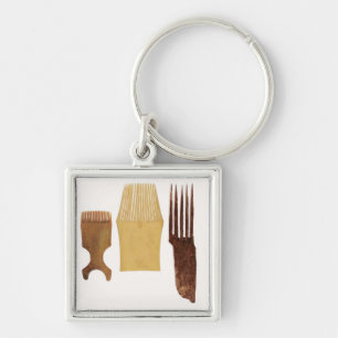 Inuit combs, from Northwest American coast Key Ring