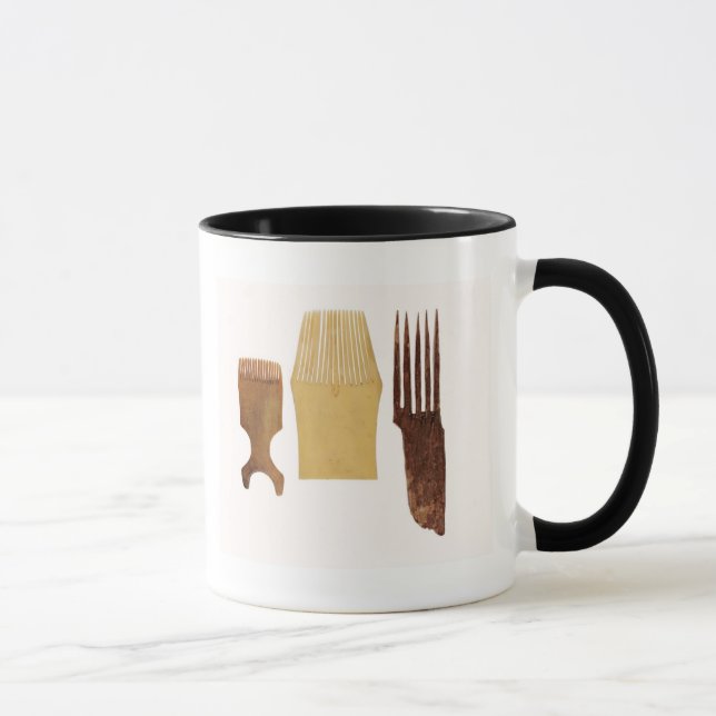 Inuit combs, from Northwest American coast Mug (Right)