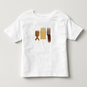 Inuit combs, from Northwest American coast Toddler T-Shirt