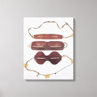 Inuit sun/snow 'glasses'