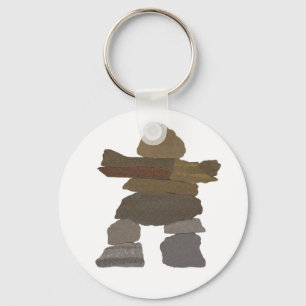 Inukshuk Key Ring
