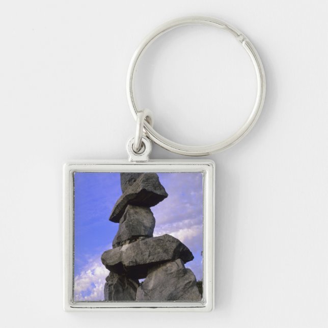 Inukshuk, Northwest Territories, Canada Key Ring (Front)