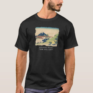 Inume Pass Koshu Hokusai Vintage Retro Japanese T-Shirt