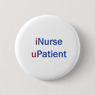 iNurse 6 Cm Round Badge