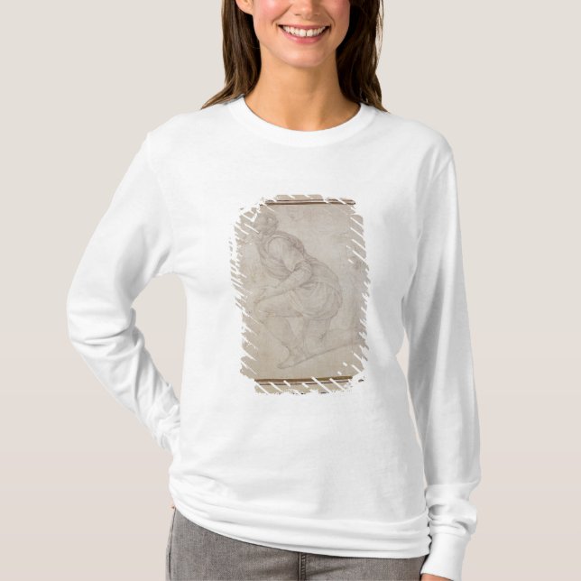 Inv. 5211-75 Fawkener Recto  Kneeling man T-Shirt (Front)