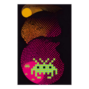 Invading Space Kings Poster