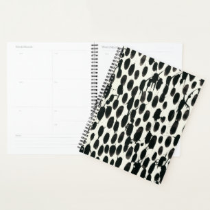 Invariable I Black Watercolor Planner