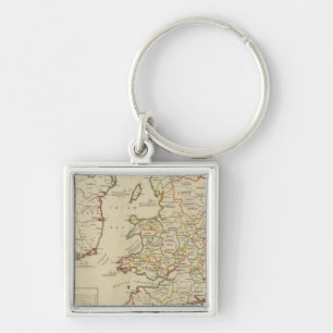 Invasions England, Ireland Key Ring