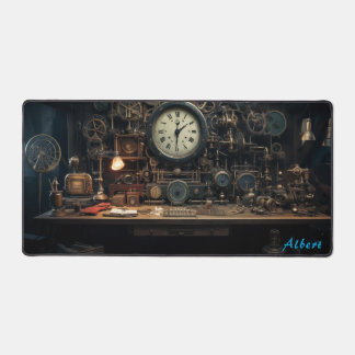 Invention Alchemy Steampunk Scribe's   Desk Mat