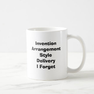 Invention Arrangement Style Delivery I Forget Coffee Mug