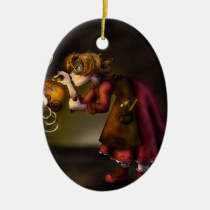 Inventor Ceramic Tree Decoration