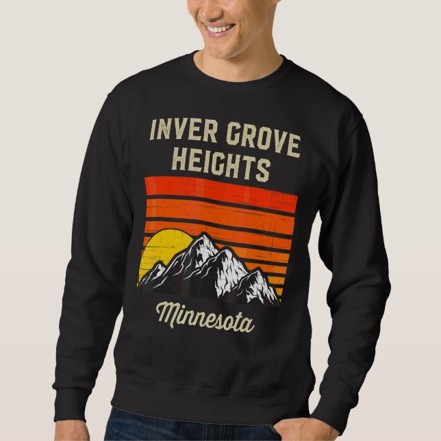 Inver Grove Heights Minnesota Hometown City State  Sweatshirt (Front)