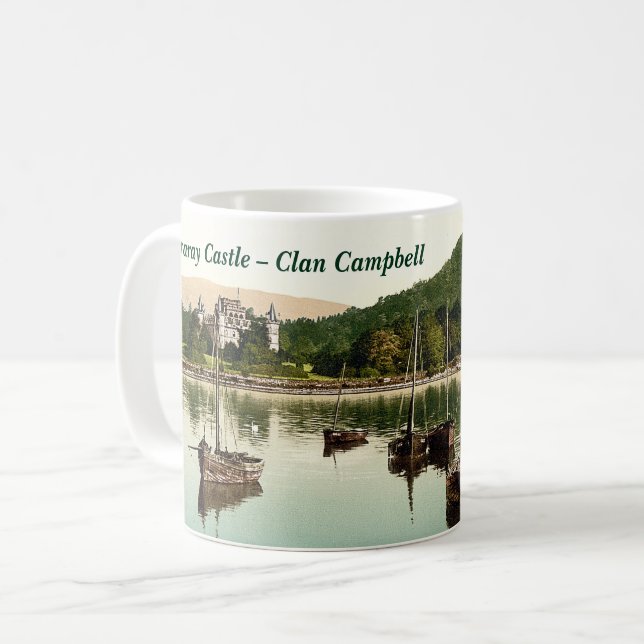 Inveraray Castle – Clan Campbell Coffee Mug (Front Left)