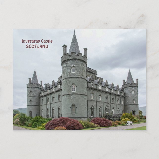 Inveraray Castle Scotland Postcard (Front)