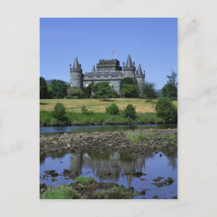 Inverary Castle, Strathclyde, Scotland Postcard