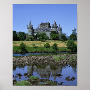 Inverary Castle, Strathclyde, Scotland Poster