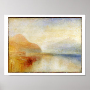 Inverary Pier, Loch Fyne, Morning, c.1840-50 (oil Poster