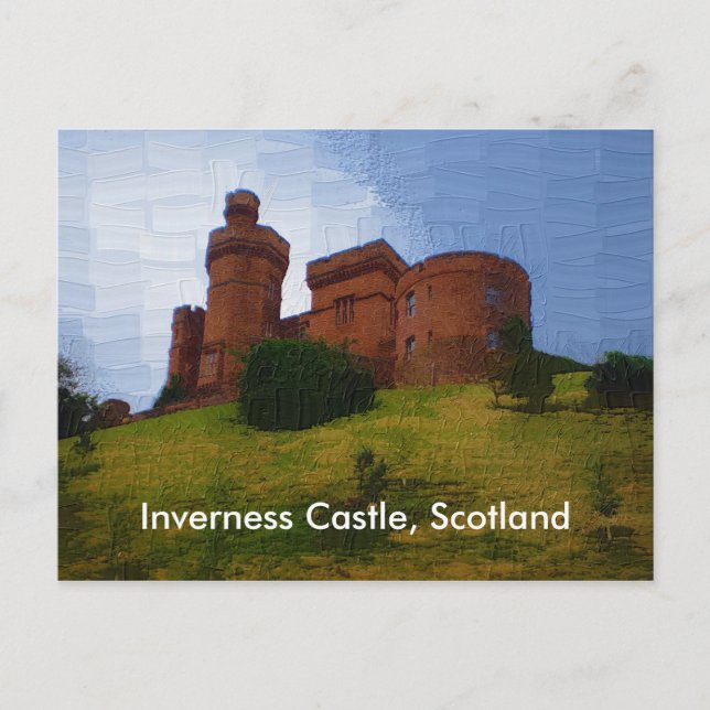 Inverness Castle, Scotland Postcard (Front)