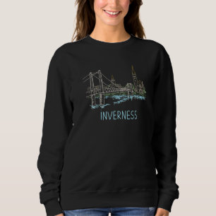 Inverness City Scotland UK souvenir for men women Sweatshirt