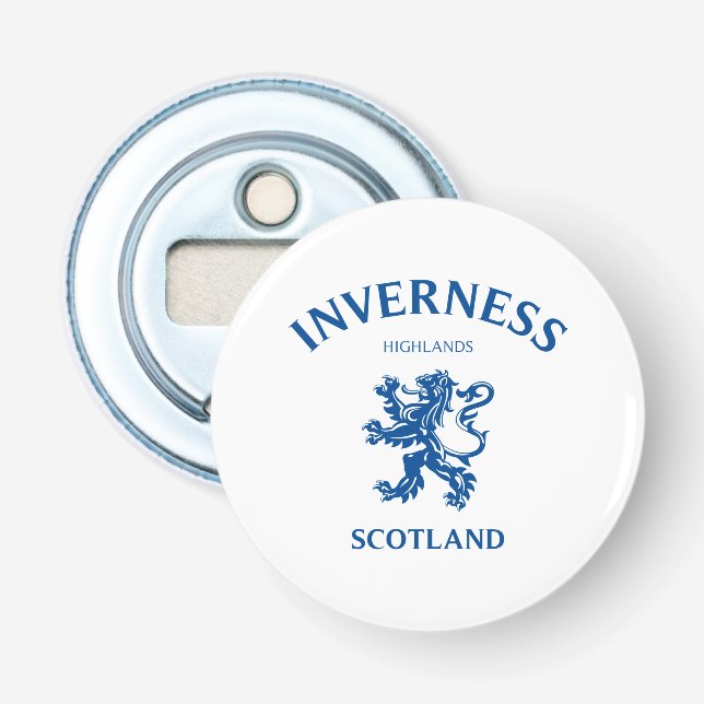 INVERNESS Scotland Bottle Opener (Front)
