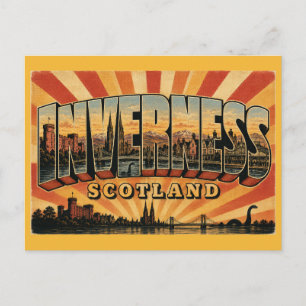 Inverness Scotland Castle Postcard