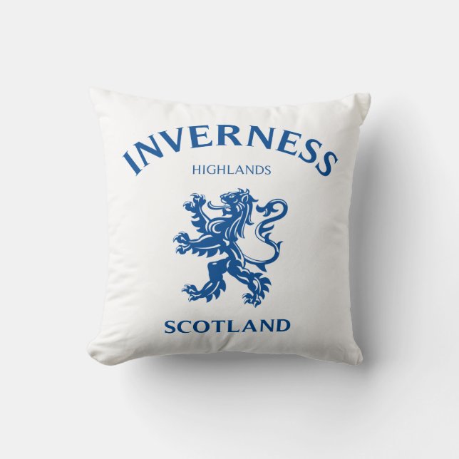 INVERNESS Scotland Cushion (Front)